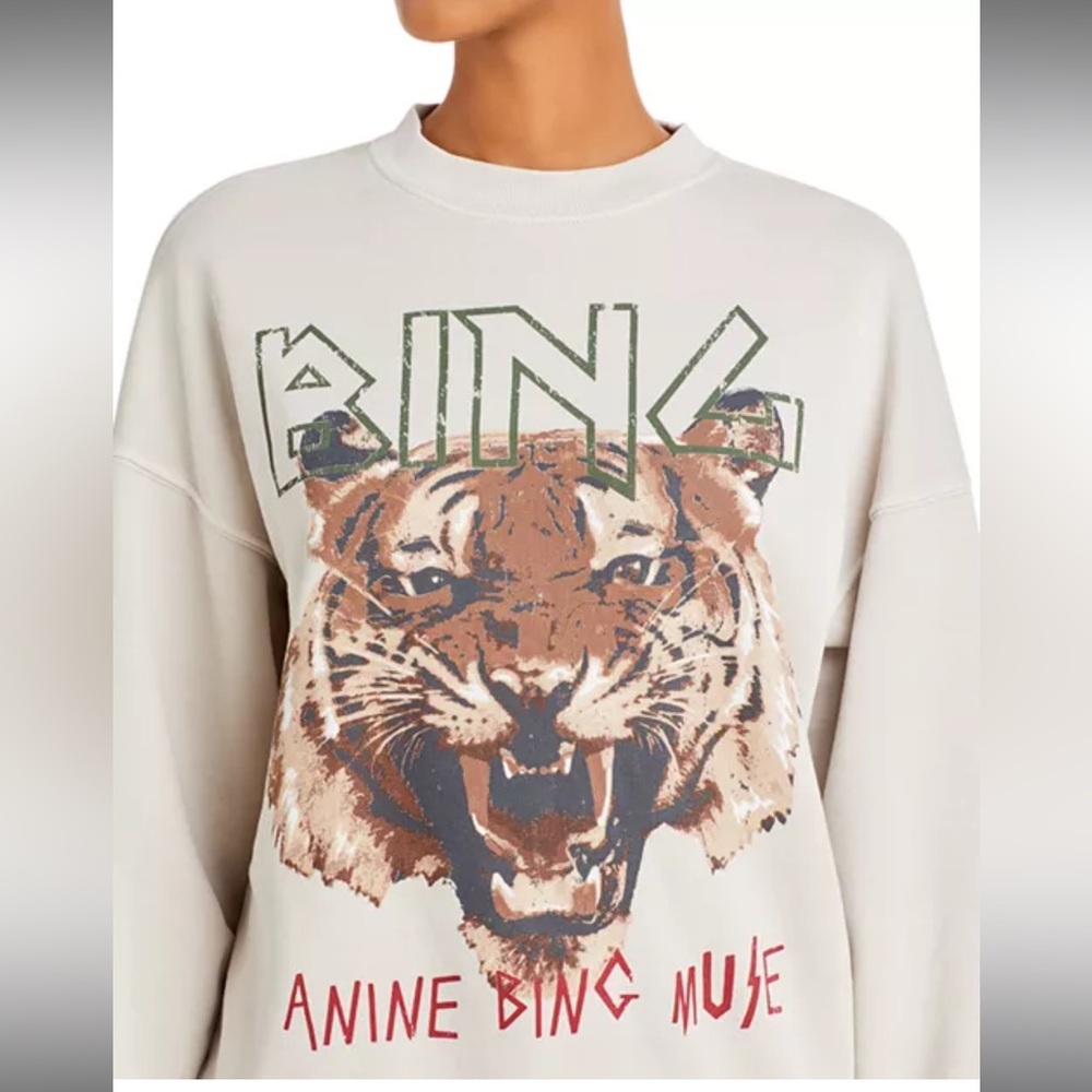 Anine Bing Tiger Sweatshirt - Picture 4 of 13
